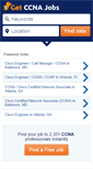 Mobile Screenshot of getccnajobs.com