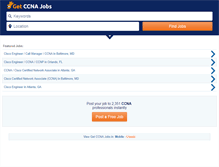 Tablet Screenshot of getccnajobs.com